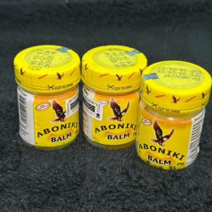 Aboniki Balm Relieves pain, aches, backaches, cold -25g- (3 PACK)