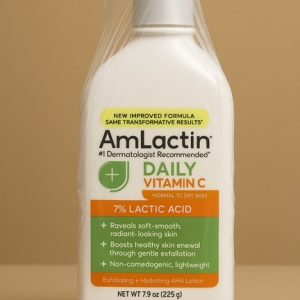 AmLactin Daily Vitamin C Lotion 225g 7.9 oz Body Lotion with 7% Lactic Acid USA