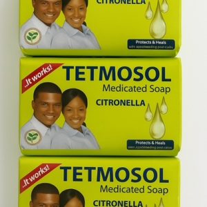6x Tetmosol medicated soap 120 grams