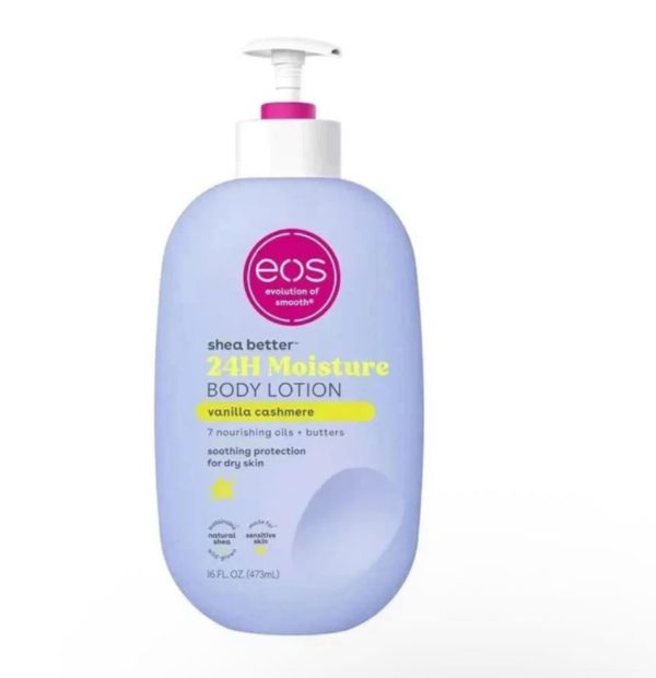 eos Shea Better Body Lotion- Vanilla Cashmere 24-Hour Moisture Skin Care