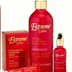 Extreme Glow Strong Lightening Beauty Milk 500ml,Serum,Soap ,Tube Cream