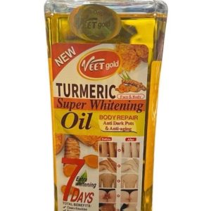 Veet Gold Turmeric Super Whitening Oil 500ml.